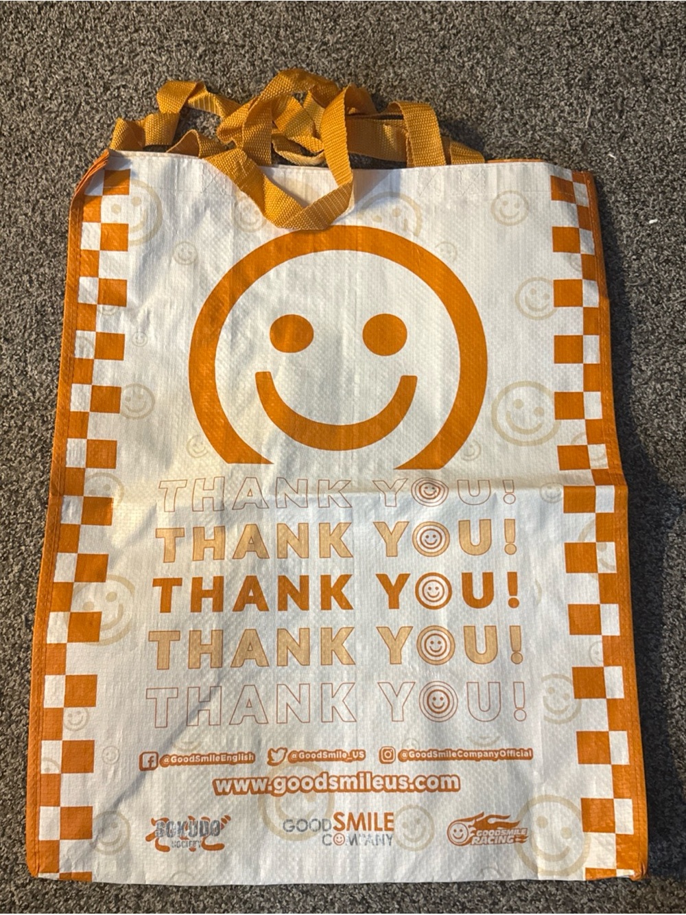 Good Smile Company - Logo Bag Sokudo Society 2023 SDCC Promo 21”x16”